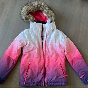 Roxy size 12/L girls ski coat